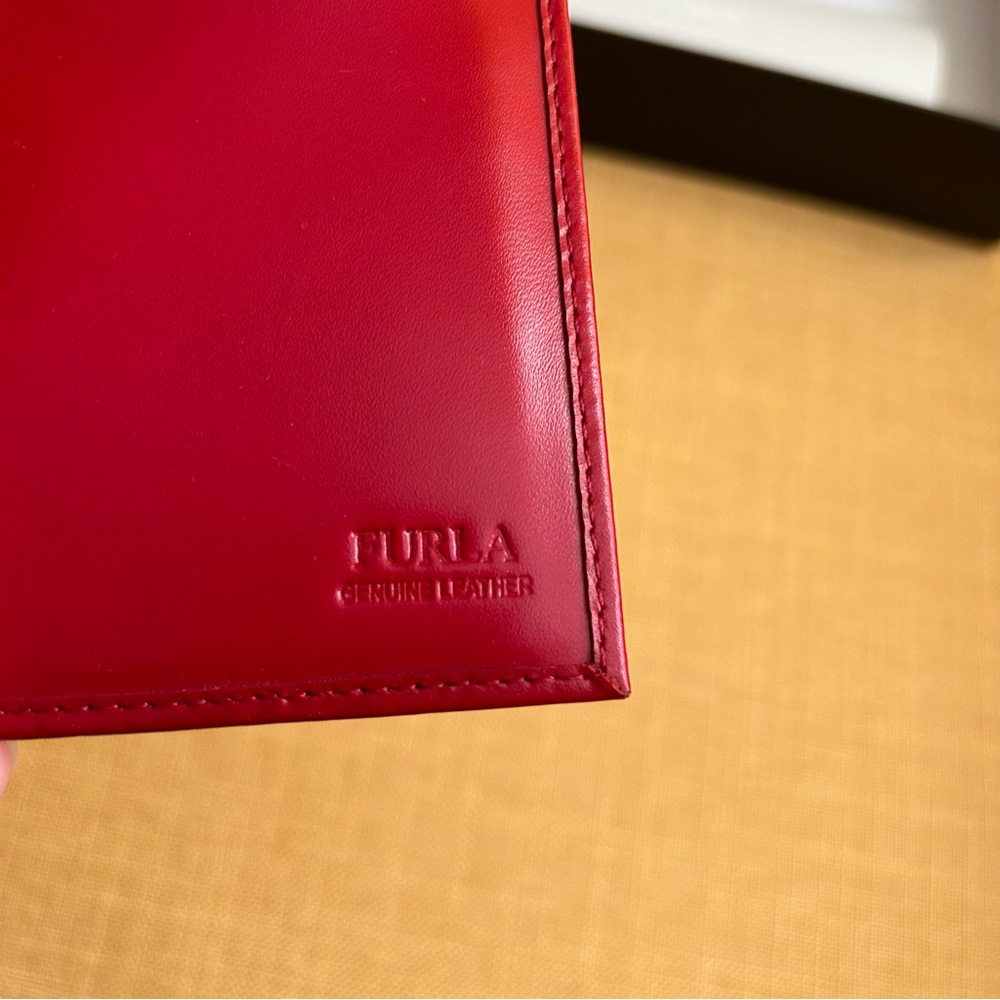 Furla Bloom Wallet Red Leather - Picture 10 of 14